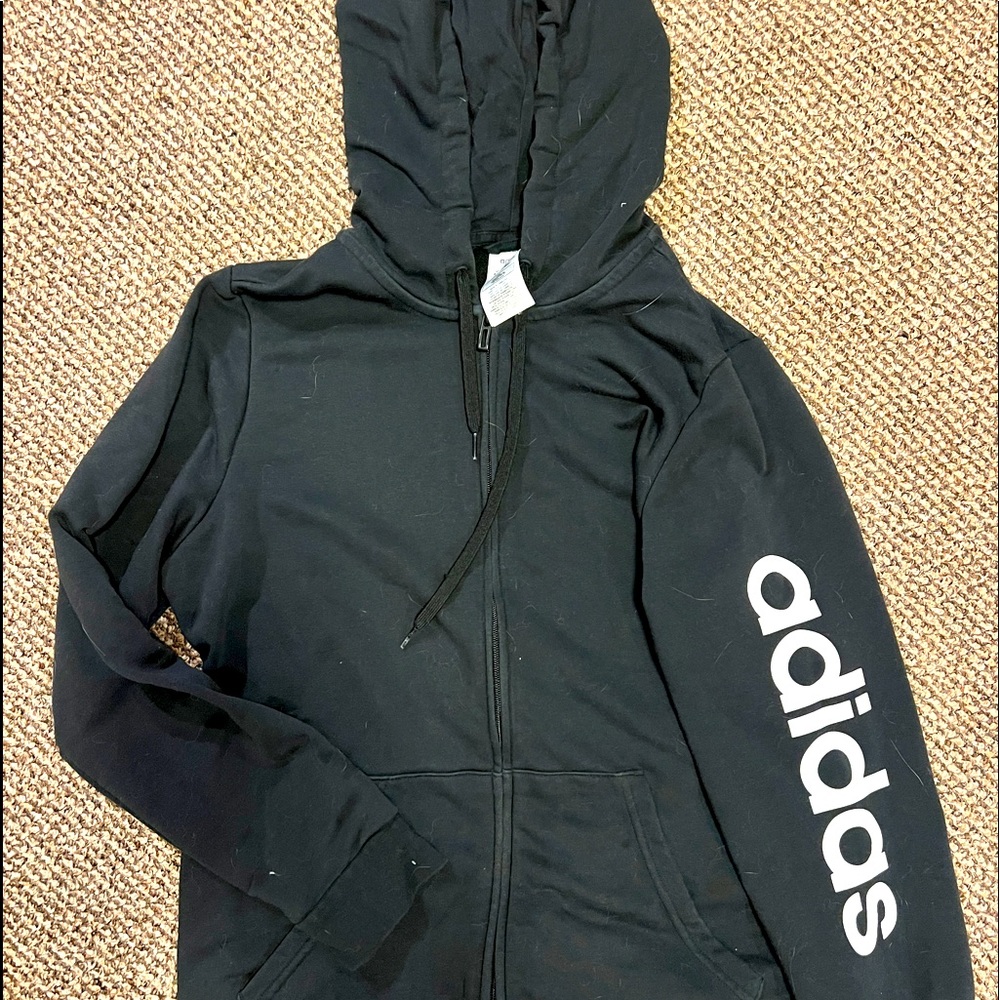 Black adidas hoodie
